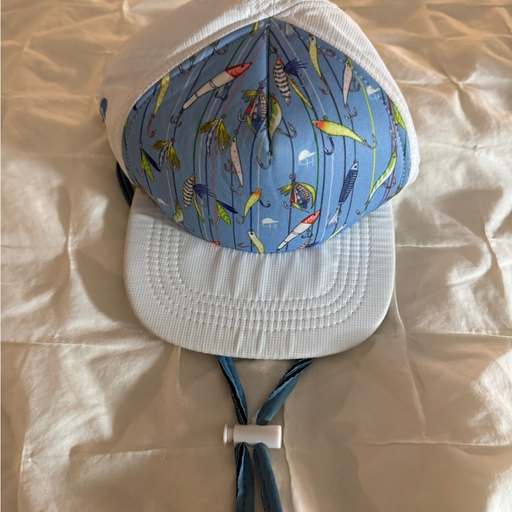 George hat fishing pattern swim hat